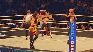 Liv Morgan & Raquel Vs Bayley & Dakota Kai WWE - SmackDown Off-air Puerto Rico - May 5, 2023