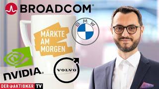 Märkte am Morgen: BMW, Volvo, Deutsche Telekom, Broadcom, Nio, Nvidia