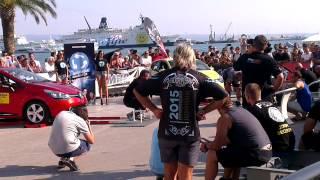 Car deadlift 300 kg, Andreas Altmann vs Dainis Zageris