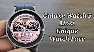 Galaxy Watch 5 Unique Watch Face