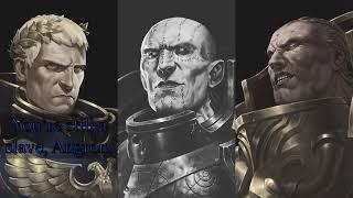 Guilliman, Lorgar and Angron from "Betrayer" - A 40k Dramatic Reading