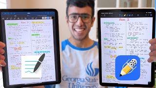 Goodnotes vs Notability: BEST iPad Notetaking App 2020 