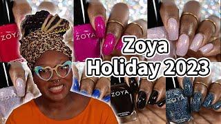 Zoya Magical Winter/Holiday 2023 Nail Polish Collection Swatches And Review