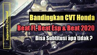 Review dan Perbedaan CVT Honda Beat 2020 dengan Beat 2019