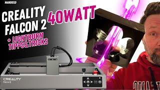 Creality Falcon 2 40 Watt Diodenlaser - Lightburn Tutorials inklusive!!