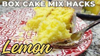 LEMON Cake Mix Hacks: Unleashing the Citrus Magic