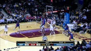 Jason Maxiell's Powerful Put-Back Dunk