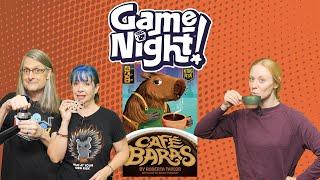 Café Baras - GameNight! Se12 Ep23 - How to Play and Playthrough