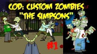 World at War custom Zombies ep. 1 | THE SIMPSONS! | /w ItsMikeIke | ThisWeirdGamer
