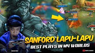 SANFORD LAPU-LAPU BEST PLAYS in M4 WORLD CHAMPIONSHIP. . . 