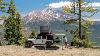 California Camping with a View - Living in my Jeep