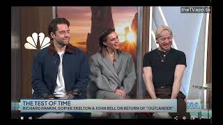 10/14/2024 Sophie Skelton, Richard Rankin, and John Bell on New York Live