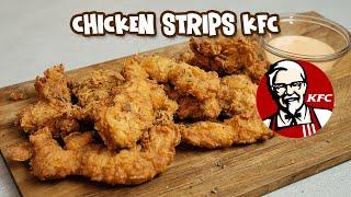 Resep Chicken Strips KFC [ Frozen Food ]