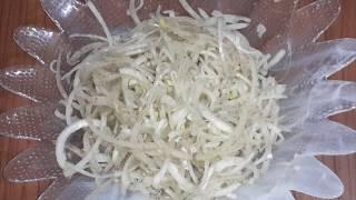 SİRKELİ SOĞAN SALATASI, (onion salad with vinegar)