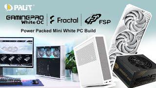 Palit PC Build | Small Form Factor Gaming PC ft. GeForce RTX 4070 Ti GamingPro White, Fractal & FSP