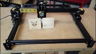 FoxAlien Reizer 20W Laser Engraver Build, Test & Review