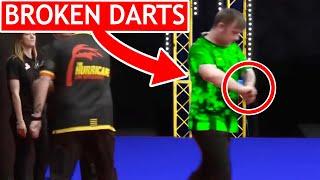 SHOCKING: Dart Player Breaks His Darts AGAINST Anger During PDC Match, You Won't Believe It!