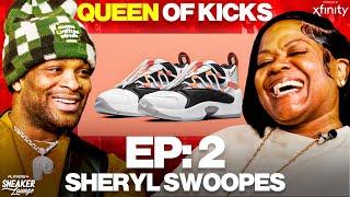 Sheryl Swoopes the PIONEER of Women's Signature Shoes, PLUS Inside PJ Tucker's SNEAKER House 