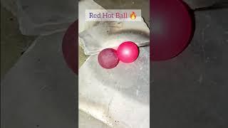 How to make Red Hot Ball Experiment #newideas #satisfyingideas #treding #youtubeshorts #shorts