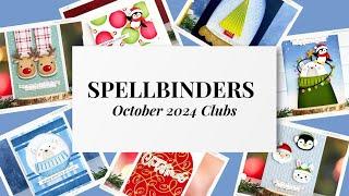 Cardmaking With Spellbinders October 2024 Clubs!