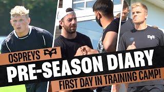 FIRST DAY IN TRAINING CAMP! | Pre-Season Diary