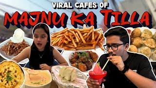 Trying Viral Cafes of Majnu Ka Tilla | Kalsang, Delhi 2D, MG Cafe, Wongdhen Cafe | Food Tankerzz