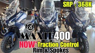 2024 New Maxie 400 TCS - Updated Model Specs and Features alamin mo Price & Installment