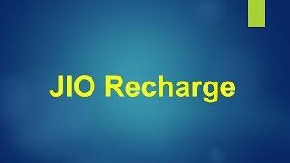 Jio Recharge using Paytm Wallet