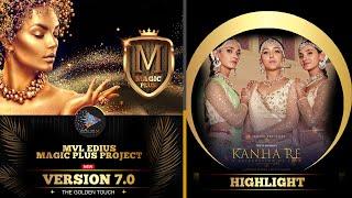 Edius Royal Wedding Highlights II Kanhare Cine  Mix II MVL  Edius Magic Plus V 7 Project