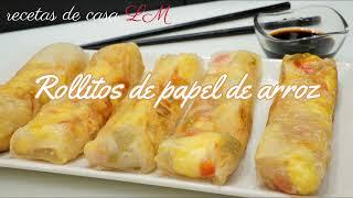 ROLLITOS SALUDABLES MUY FÁCILES Y RÁPIDOS DE PREPARAR FÁCILES Y RÁPIDOS