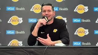 JJ Redick On Missed Free Throws In TOUGH Lakers Loss To Magic