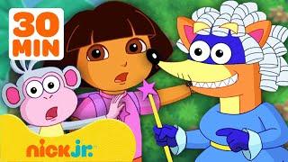 Dora the Explorer | Swipers gerissenste Diebstähle! | 30 Minuten Compilation | Nick Jr. Deutschland