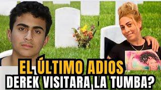 El último  adiós a irina garcias visitara derek  la tumba