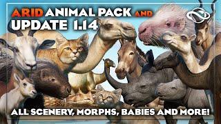  FULL OVERVIEW | Planet Zoo Arid Animal Pack & Update 1.14