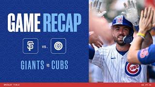 Game Highlights: Cubs Take Series from Giants | 6/19/24