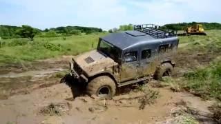 Amgu - Extreme offroad truck. Экстремальный внедорожник Амгу.