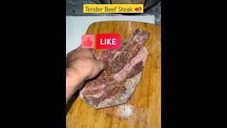 Tender Beef Steak.Cooking Beef Tenderloin Steak #SteakLovers #FoodieJourney #cooking #beeflover