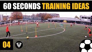 04 | 60 Seconds Training Ideas  | Football - Soccer Exercises | Thomas Vlaminck