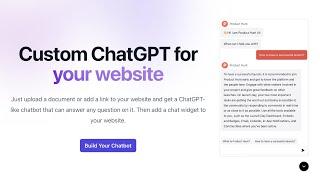 Chatbase Demo for Product Hunt