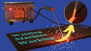 How Welding Machine Works? - 3D Animation