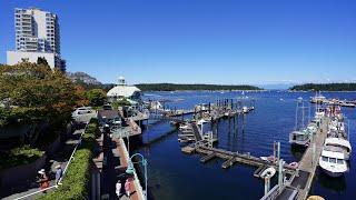 Downtown Nanaimo, British Columbia - Walking Tour in 4K (UHD)