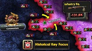 I Played 100% HISTORICAL Soviet Union in WW2