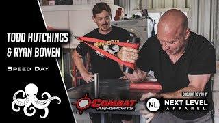 Speed Day Armwrestling Training |  Todd Hutchings & Ryan Bowen