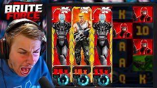 BRUTE FORCE SUPER BONUS GOES NUTS IN THIS $450,000 SESSION!