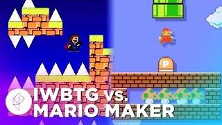 I Wanna Be The Guy's Creator Makes a Mario Maker Level – Devs Make Mario