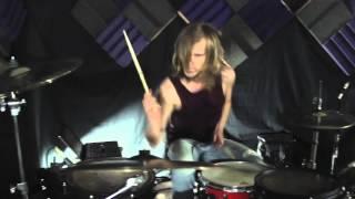 Dylan Wood & Mari Voiles - Foo Fighters - The Pretender (Drum Cover)