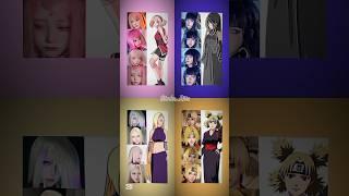 Naruto girls [Cosplay] || Who do you like? ||#sakura #hinata #ino #temari #cosplay #edit #shortvideo