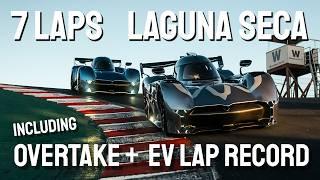 Laguna Seca - 7 laps onboard McMurtry Speirling PURE inc. EV lap record 17/08/24 - Philip Kadoorie