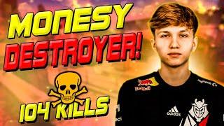 m0NESY is ABSOLUTELY BEAST! 104 KILLS in Three Games