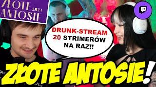 GŁOSOWANIE NA ZŁOTE ANTOSIE! DRUNKSTREAM STULECIA NADCHODZI!? KMF, CYPEK,  SZKLANA, WIADOMOŚCI TTV